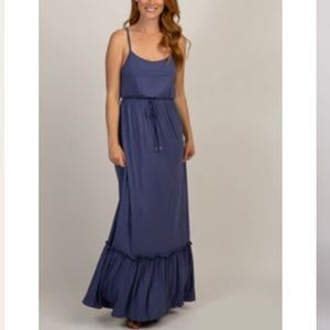 Pinkblush blue maxi dress